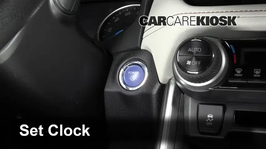 2021 Toyota RAV4 Hybrid XLE 2.5L 4 Cyl. Clock Set Clock